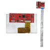 5' relação capacitiva da função 800x480 Hmi da relação do LCD UART módulo da exposição de Tft Lcd de 5 polegadas