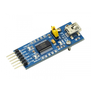 Placa UART USB FT232 (mini), módulo de comunicação USB para TTL (UART)