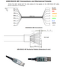 Cabo conversor serial USB para RS422 de 9 núcleos 