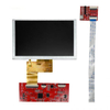 5' relação capacitiva da função 800x480 Hmi da relação do LCD UART módulo da exposição de Tft Lcd de 5 polegadas