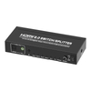 PII-1024E 4x2 HDMI Matrix Switch/Splitter com extrator de áudio - 4K 60 Hz, controle IR, HDCP 2.2, 4:4:4