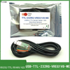 TTL-232RG-VSW5V-WE Cabo USB para TTL com eletrônicos incorporados, LEDs, 5V/450mA, ponta de fio