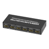 PII-1024E 4x2 HDMI Matrix Switch/Splitter com extrator de áudio - 4K 60 Hz, controle IR, HDCP 2.2, 4:4:4
