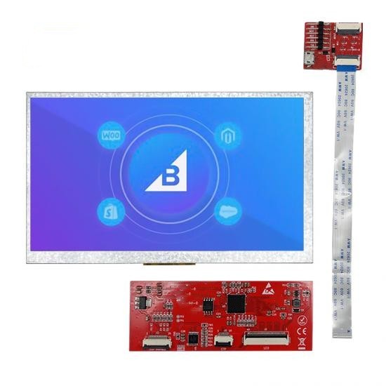 Módulo HMI TFT LCD com tela de toque com programa + USB para projeto Arduino ESP32 e uso industrial