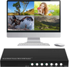 Comutador de matriz kvm multivisualizador personalizado 4k hdmi multivisualizador divisor de tela 4 divisor de tela hdmi com costura 