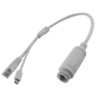 Divisor separador 5V-POE padrão e conector Mcro USB do injetor