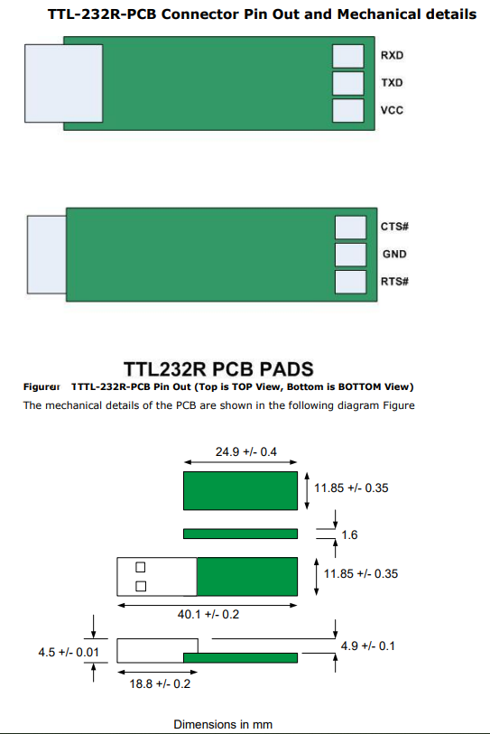 TTL-232R-PCB