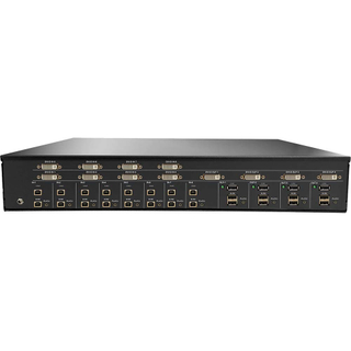 O dispositivo Matrix Kvm Switch Infinity Manager suporta 48 pontos finais