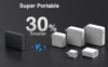Carregador rápido USB C personalizado de 200 W 245 W Estação de carregamento de 5 portas Bloco Hub Adaptador de energia para carregador de laptop