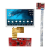 5' relação capacitiva da função 800x480 Hmi da relação do LCD UART módulo da exposição de Tft Lcd de 5 polegadas