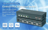 HDMI KVM Switch monitor duplo 4 portas 4k 60hz KVM Switches