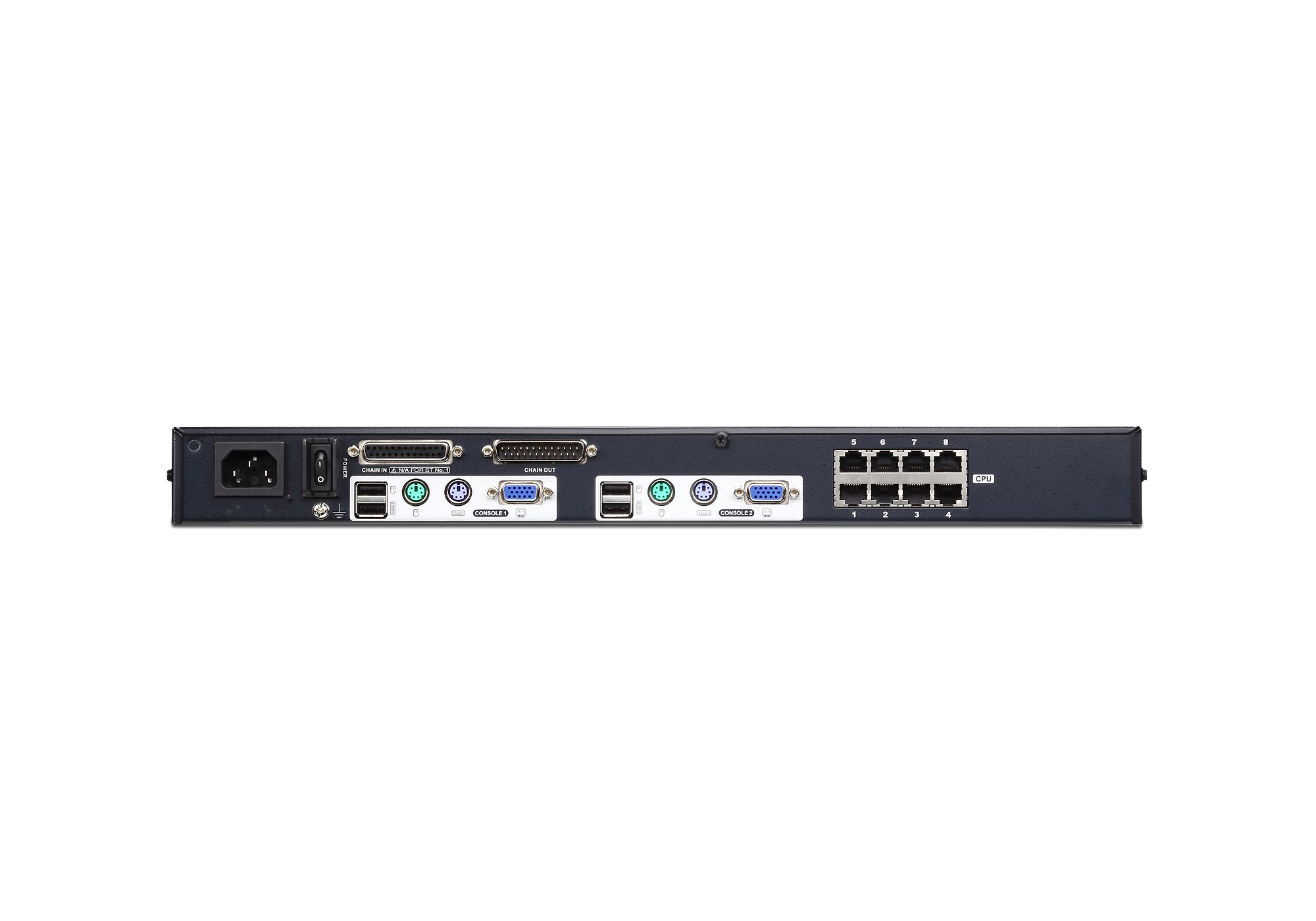 O dispositivo Matrix Kvm Switch Infinity Manager suporta 48 pontos finais