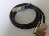 Cabo de chipset USB para adaptador serial FTDI com porta RS232 DB9 macho e fêmea 