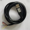 FTDI TTL-232RG-VSW3V3-WE Cabo USB para TTL com eletrônicos incorporados, LEDs, 3,3 V/50 mA