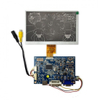 Costume LCD colorido de 7,0 polegadas com 800x480 Res com solução de CTP e HDMI para HMI