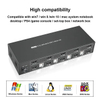 Extrator de arco Hdmi Kvm Switch Displayport 4k Usb 2 6 4 portas Bi-sentido Kvm Switches Monitor duplo