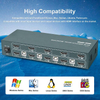 HDMI KVM Switch monitor duplo 4 portas 4k 60hz KVM Switches