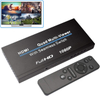 Comutador de matriz kvm multivisualizador personalizado 4k hdmi multivisualizador divisor de tela 4 divisor de tela hdmi com costura 