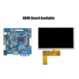 7.0 '7 polegadas -30 ~ 85 personalizado 800*480 industrial transmissivo rgb mcu spi painel lcd tft módulo lcd display tela sensível ao toque